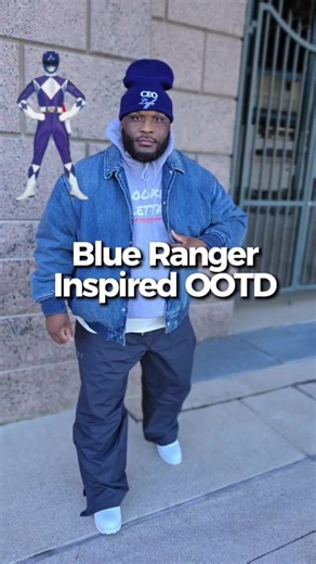 Blue Ranger Inspired Cold Weather Outfit Ideas