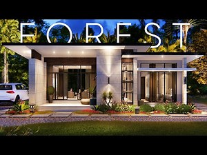 Small House Design | COMING HOME | MODERN FOREST HOUSE