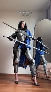 Rellana 🌙 💕(IG)@buffmiffy made the entire armor myself, using worbla, 3D printing, and foam. Everything was hand-painted by herself! STL files for the swords: (IG)@stephsnerdystuff ⚔️ #eldenring #eldenringcosplay #rellana #soulsborne #soulslike #soulsgames #eldenringdlc #rellanacosplay #explore #fyp #cosplaygirl #explorepage #armorcosplay #3dprinting #3dmodeling #cosplay | EZCosplay Costumes