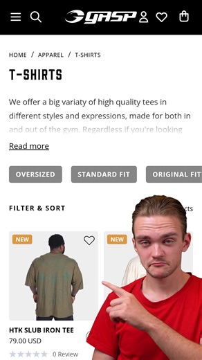 Clothes fade. Legends don’t. Born in the golden era of bodybuilding, GASP was made for the dedicated few. Every tee still carries that uncompromising spirit. A fit built for lifters, not the mainstream. This isn’t fashion. This is true authenticity – forged in the iron culture, shared by a global community of dedicated athletes. Step into our Iron Family. Get your GASP tee today. 👉 https://www.gaspofficial.com/c/apparel/t-shirts | GASP