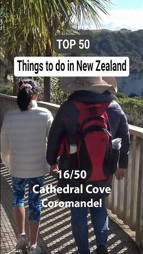 Cathedral Cove, Coromandel - 16/50 - Top 50 Things to do in #newzealand #cathedralCove #coromandel