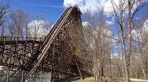 14K views · 62 reactions | Beast mode! The world's longest wooden roller coaster began test cycles today. | Kings Island | Facebook