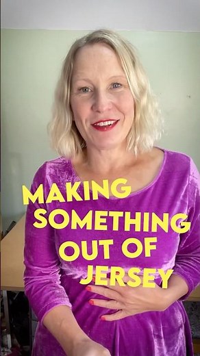 How to sew a jersey dress quickly and easily