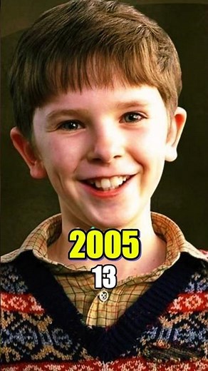 Charlie and the Chocolate Factory Cast Then And Now (2005-2025) 😱 #thenandnow #willywonka