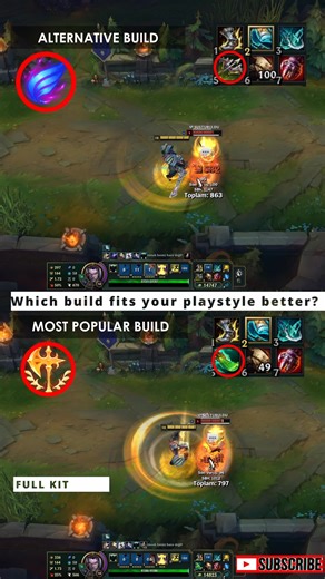 FullBuild | GAREN Alternatif Build vs Popular Build! #leagueoflegends Hello, today you will watch the video GAREN Alternatif Build vs Popular Build!... | Instagram