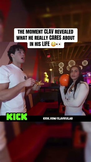 CLAV REVEALS HIS PASSIONS 😳👀 #streamerclips #kickstreaming #clavicular