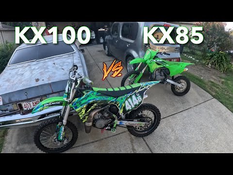 KX85 VS KX100! WHICH BIKE IS BETTER TO WHEELIE?!
