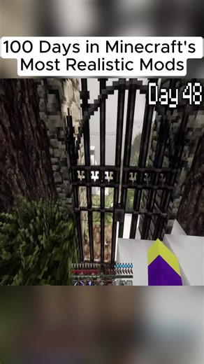 100 Days in Minecraft's Most Realistic Mods Challenge