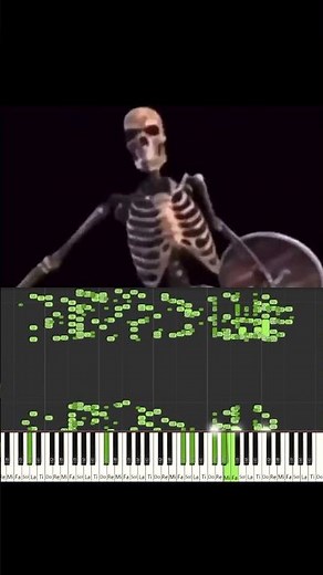 Skeleton Banging Shield VS Piano Version
