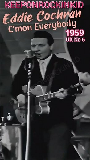 Eddie Cochran - Live TV. C'mon Everybody.1959.