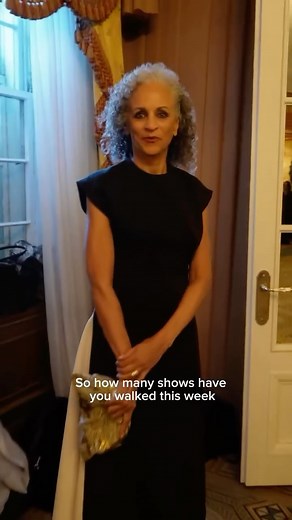 Joshua Kamei | I spoke to legendary model Alva Chinn @alva.chinn backstage at the @bibhumohapatra show. | Instagram