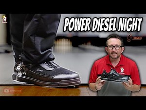 HAMMER POWER DIESEL NIGHT BOWLING SHOES | Unboxing + Setup + On Lane