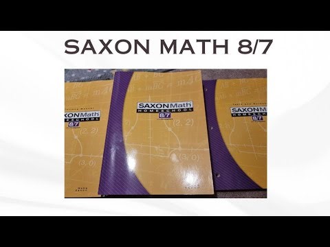 SAXON MATH 8-7 FLIP-THROUGH