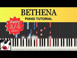 Bethena Piano Tutorial #happy3/4day!