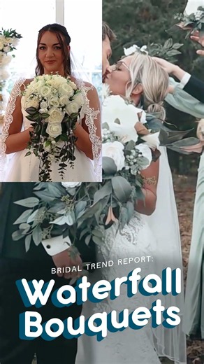 Waterfall Bouquets for Your Wedding!