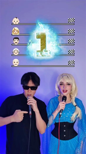 Frozen in 5 voices ❄️🥶‪@Mamiko‬