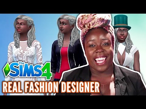 Professional Fashion Designer Creates A Look Book In The Sims 4 • Professionals Play