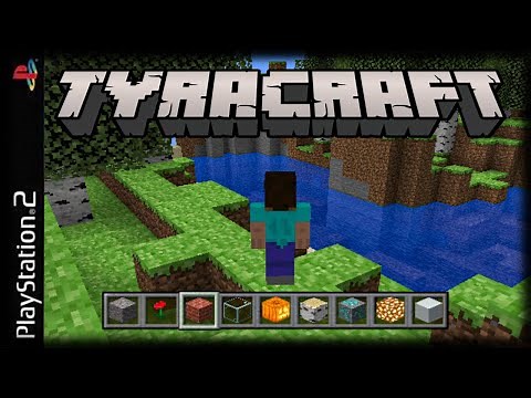 Testando o MINECRAFT DE PLAYSTATION 2 - TYRACRAFT
