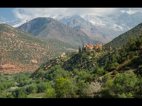 Visiting Atlas Mountains, Mountain Range in Africa, Spanning Morocco Algeria and Tunisia