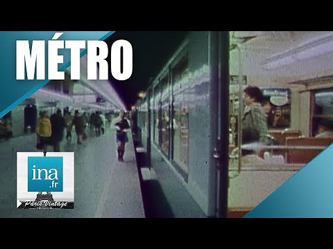 Behind the scenes of the metro in 1975 | INA Archive