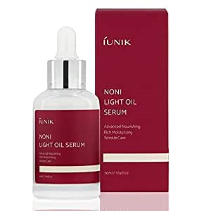 IUNIK Noni 42% Oil Serum - Jojoba Oil Deep Nourishment Soothing Hydrating Ampoule for All Skin Types | Hyper-pigmentation Treatment Slow-aging Anti-aging Firming Lifting Non-greasy Korean Skincare