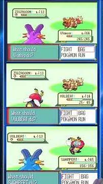 SHINY ZIGZAGOON In Pokemon Ruby Sapphire & Emerald #shorts #shinyhunting #shinypokemon #gen3 #shiny