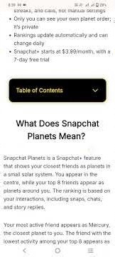 Snapchat Planets in Order full video guide