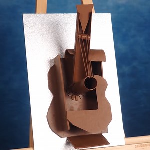 World's First Chocolate Picasso Guitar Sculpture 👀 | Ann Reardon How To Cook That