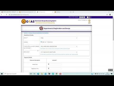 e Payment - Video 2 | Department of Registration & Stamps | Inspector General of Registration | IGR