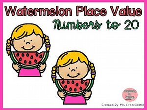 Watermelon Place Value