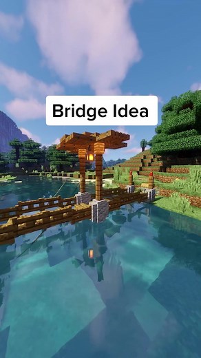 How to Build a Small Bridge in Minecraft Tutorial