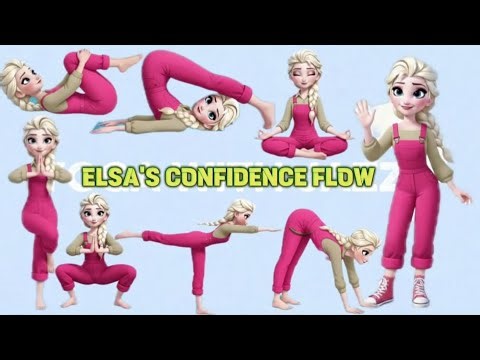 Elsa’s Confidence Flow: 10-Minute Yoga for Inner Peace ✨