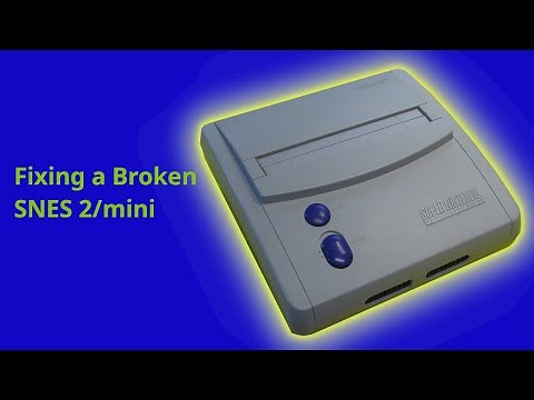 Repairing a Super Nintendo Mini that will not turn on