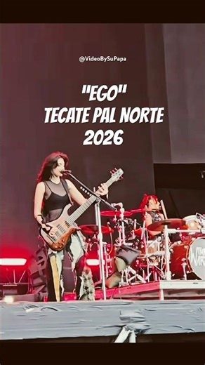 The Warnings new Song “EGO” at TECATE PAL NORTE FESTIVAL 2026 ‪@VideoBySuPapa‬