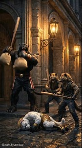 Witness the ultimate feline comeback! 🐱✨ In this emotional AI-generated cinematic story, a small kitten faces overwhelming odds, trains to become a powerhouse boxer, and seeks justice in the ring. A heart-touching tale of courage, determination, and feline strength. . . . . . . . . . . . . . . . . . . . . . . . . . . . . . . . . . . . . . . . . . . . . . . . . . . . . . . . . . . . . . . . . . .. . . . . .. #CatBoxing #EmotionalStory #CatLover #BoxingLife #UnderdogStory #ViralCats | Cat theater