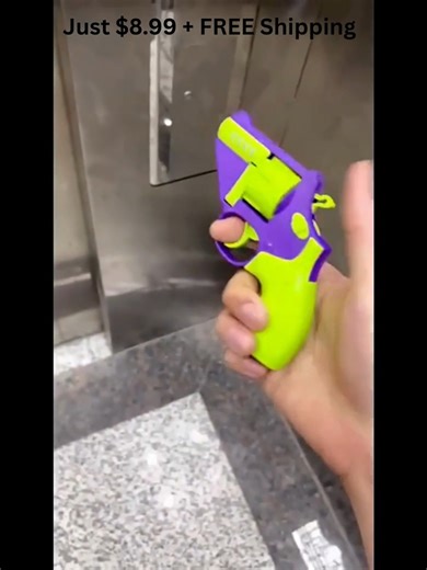 toylvia | This tiny desk toy is way more satisfying than it looks 🔄 Meet the Mini Rotating Fidget Blaster Toy — a compact, 3D-printed desk fidget... | Instagram