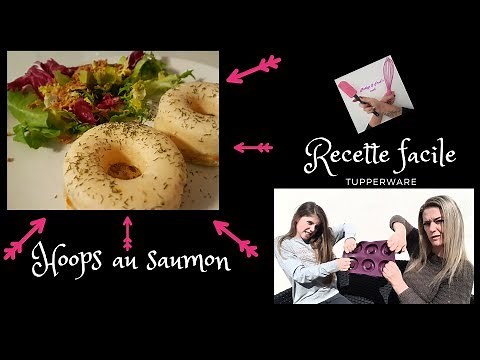 HOOPS SAUMON recette facile donuts/beignet tupperware
