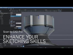 Create Detailed Sketches in Scan-to-CAD Pro