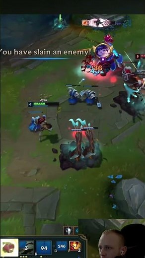✨ When I've already seen a double kill... but the forester says: MINE #leagueoflegends #zyra #yasuo