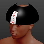 BlenderのアドオンMakeClothesを使ってジャケットと帽子を作成する