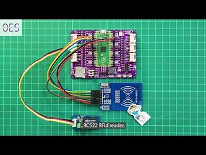 Interface RC522 RFid Reader using Maker Pipico and CircuitPython