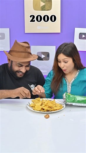 Chips quantity comparison with time 😱. Reality of chips 😱😳. #youtubeshorts #chips #shorts