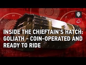 5.3K views · 87 reactions | In this special episode of Inside the Chieftain's Hatch, Nick Moran explores the coin-operated, Goliath. Designed for Western or English riding (saddle optional) or to be operated by a really, really small crew this little cutie's sole function was to blow upon contact. Clearing minefields or serving as a fun ride for bored crews the Goliath is truly a wonder-weapon. Happy April Fool's Day! | World of Tanks | Facebook