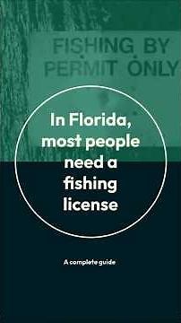 Do You Need a Fishing License in Florida? (Rules & Exemptions) #FishingLicense #FishingRules
