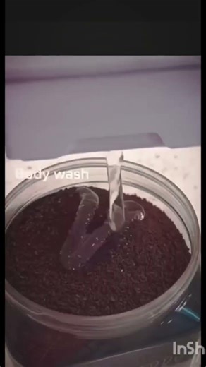 diy coffee scrub 😣🤌🏻✨✨💖