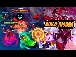 SHACO AD AND AP TANK BUILD 50% MORE DAMAGE ON ALL SKILLS