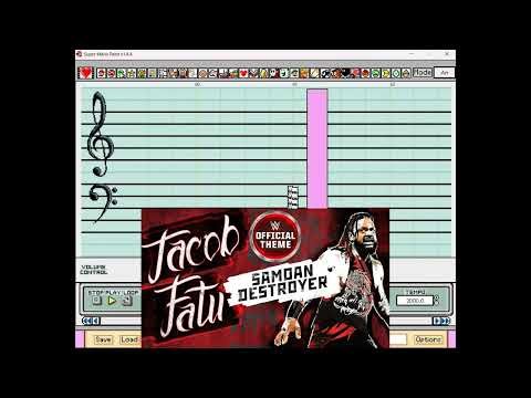 Mario Paint - "Samoan Destroyer" (Jacob Fatu WWE Theme)