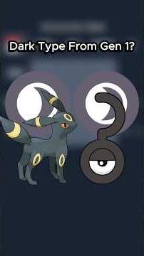Can You Name a Dark Type Pokémon From Generation 1? - PokeDoku