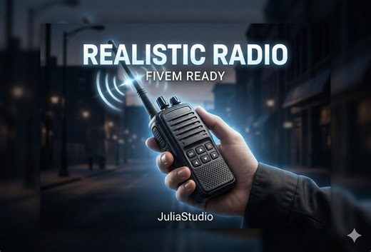 Realistic Radio Script Fivem | Walkie Talkie System | Voice Communication | Synced Channels | FIVEM Ready | Optimized | Easy Install - Etsy