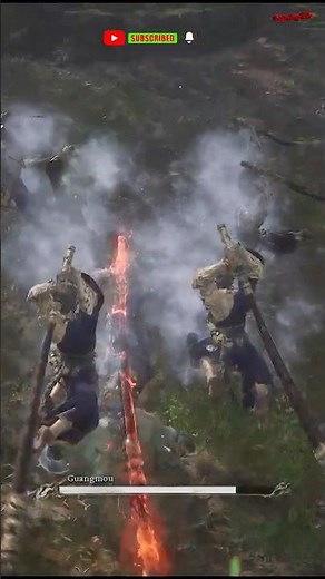 Powerful 4th Point Attack Guangmou Boss Yaoguai Chief #blackmythgameplay #blackmythwukong #games